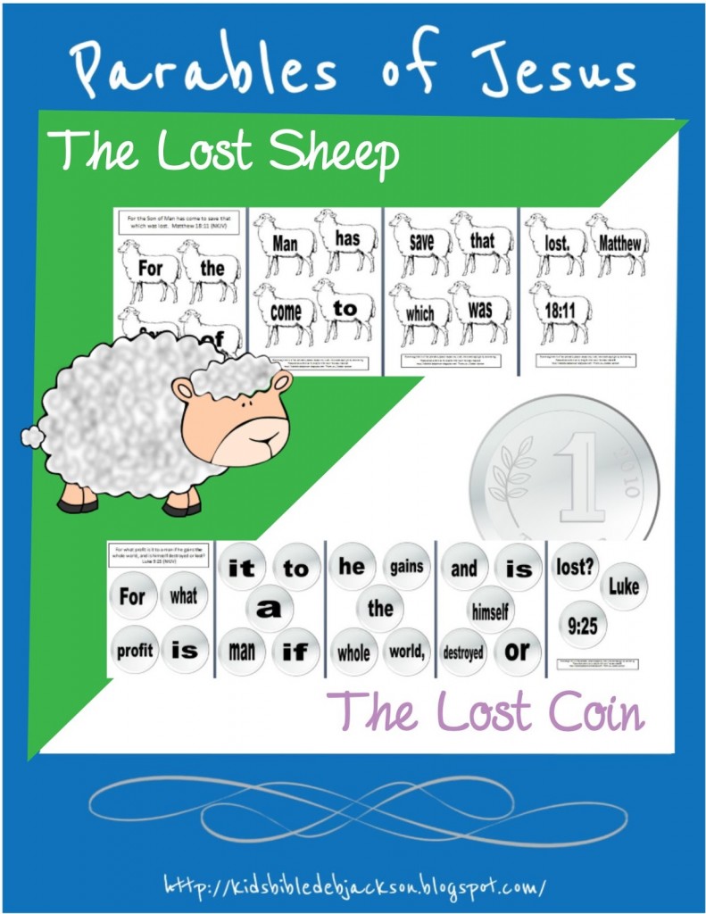 Free parable of the lost sheep lesson