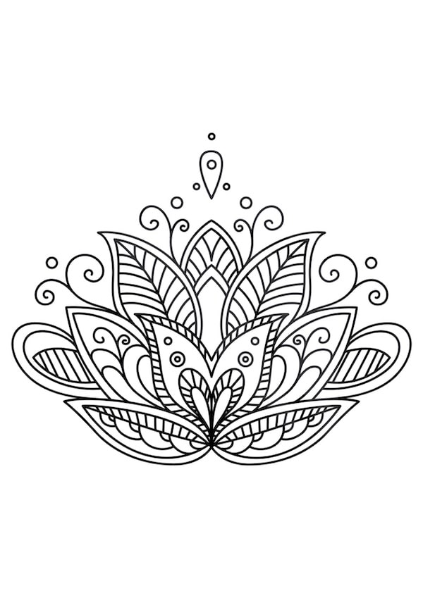 Mesmerizing mandala coloring pages for kids and adults