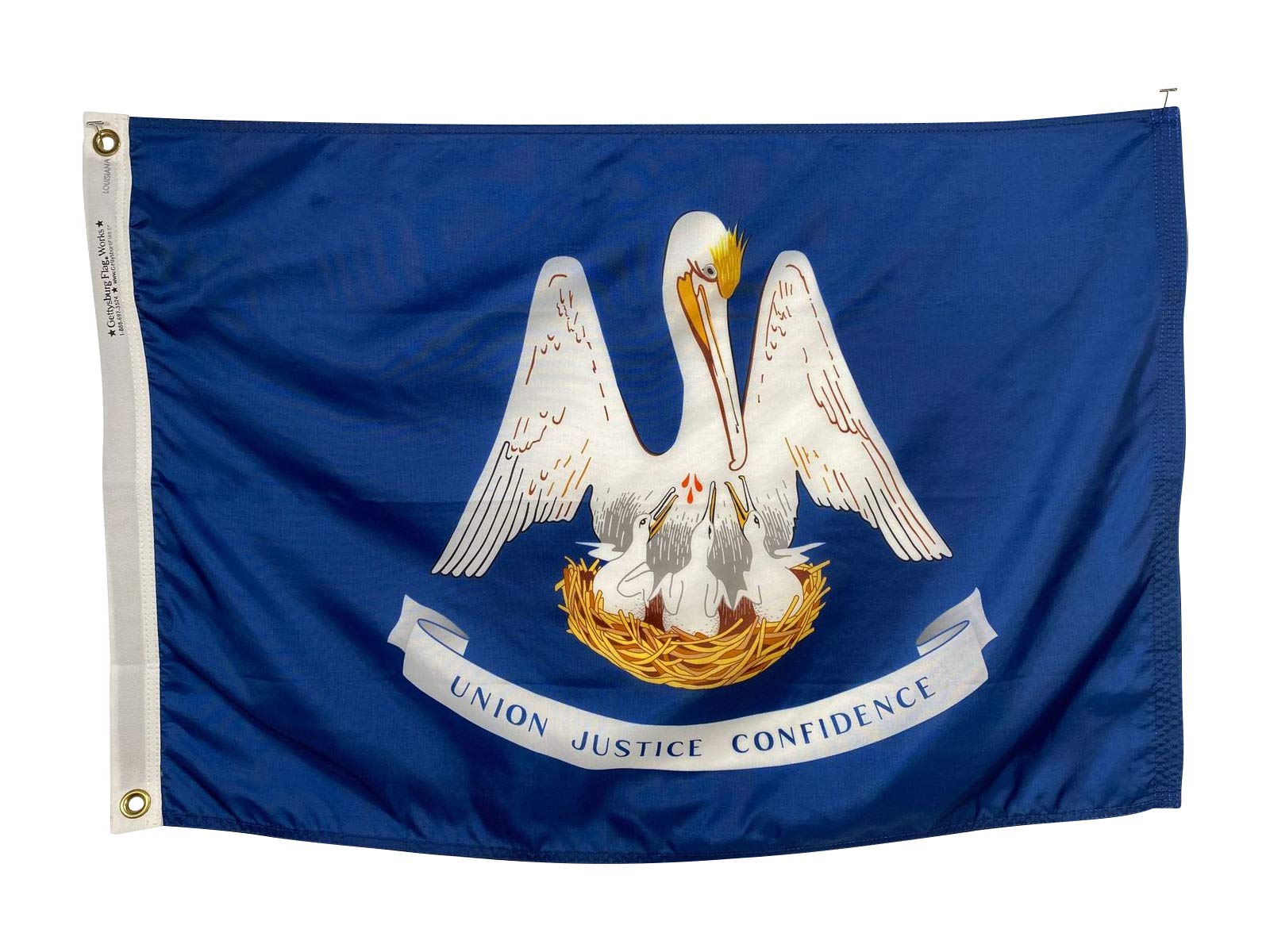 X state of louisiana flag