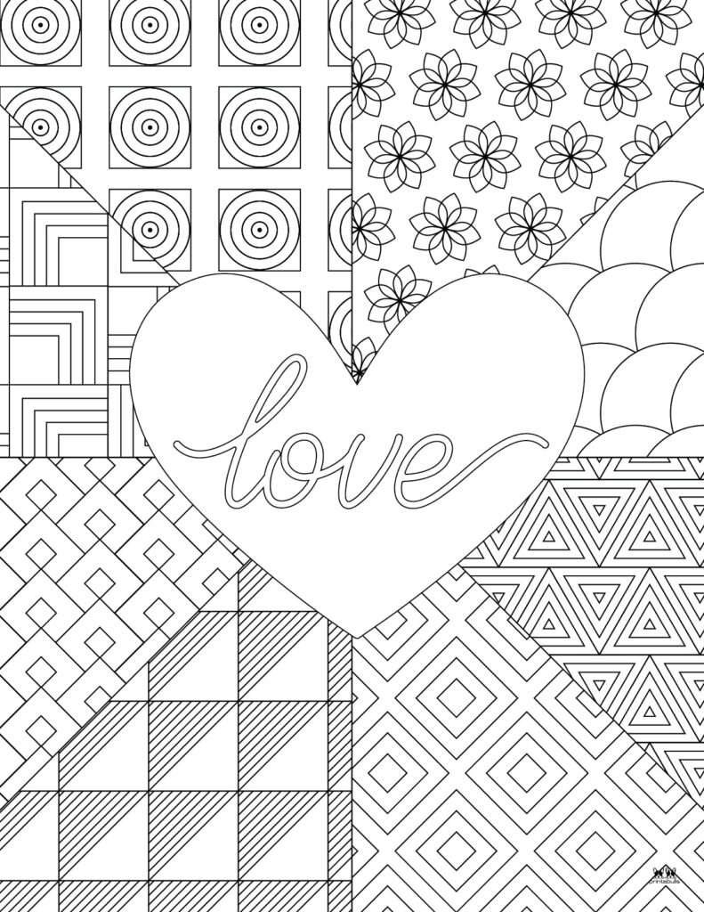 Love i love you coloring pages