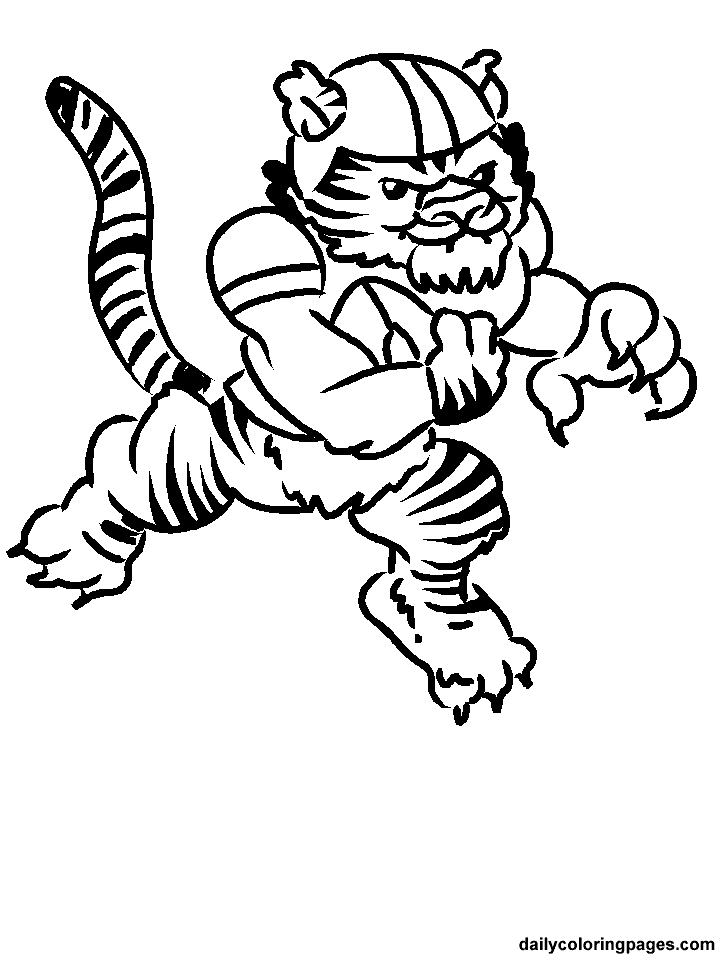 Football coloring pages printable for free download