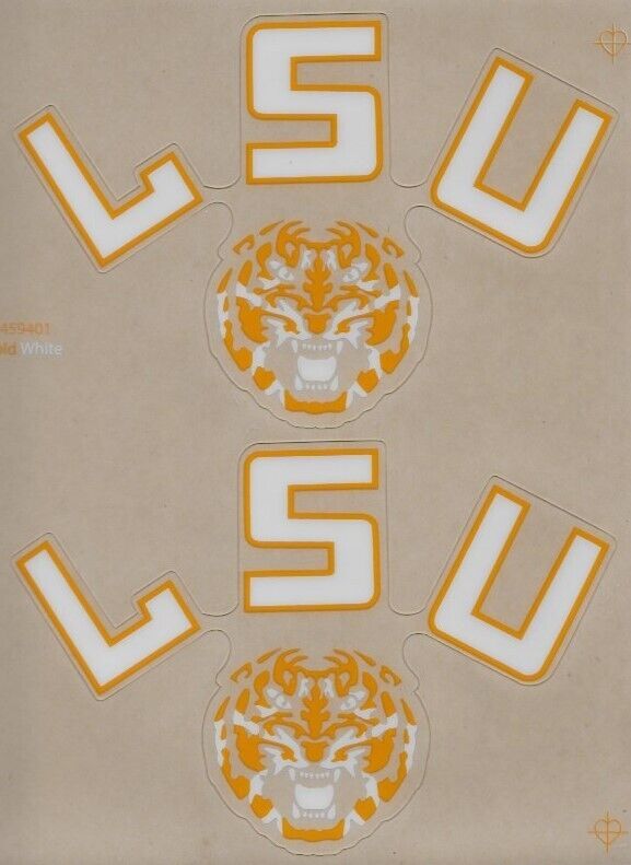 Lsu tigers ncaa adultfull size football helmet decals stickers