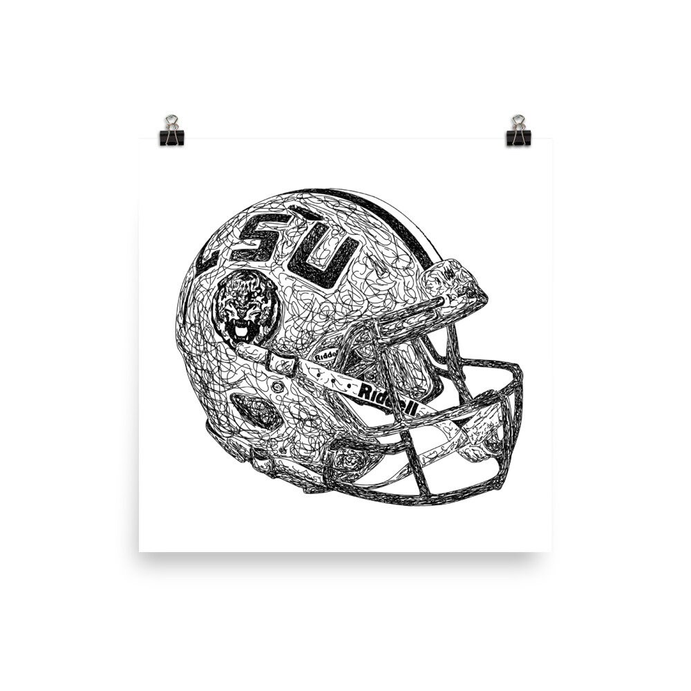 Lsu helmet