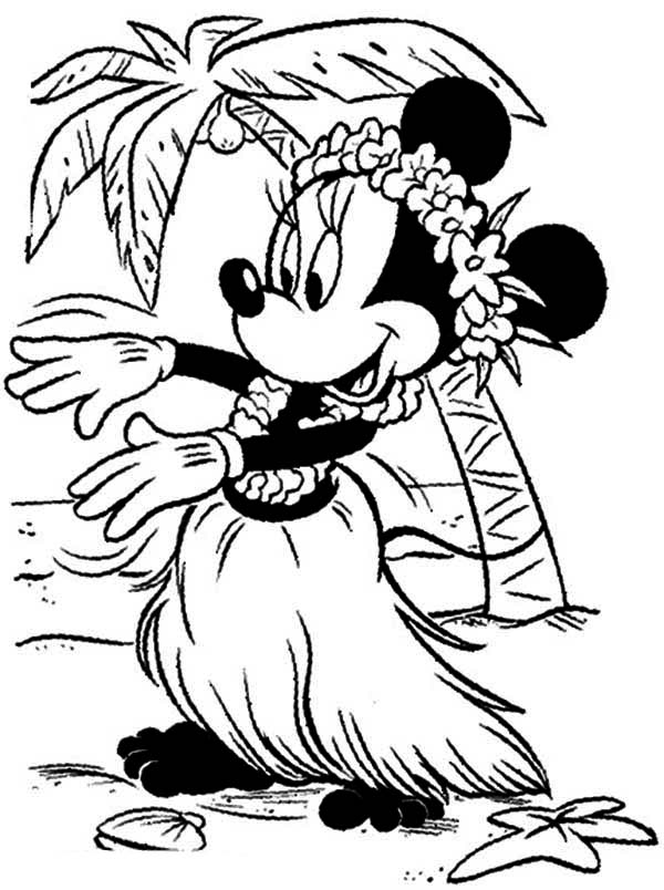 Coloring pages printable minnie mouse coloring pages