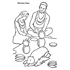 Top hawaiian coloring pages for toddler