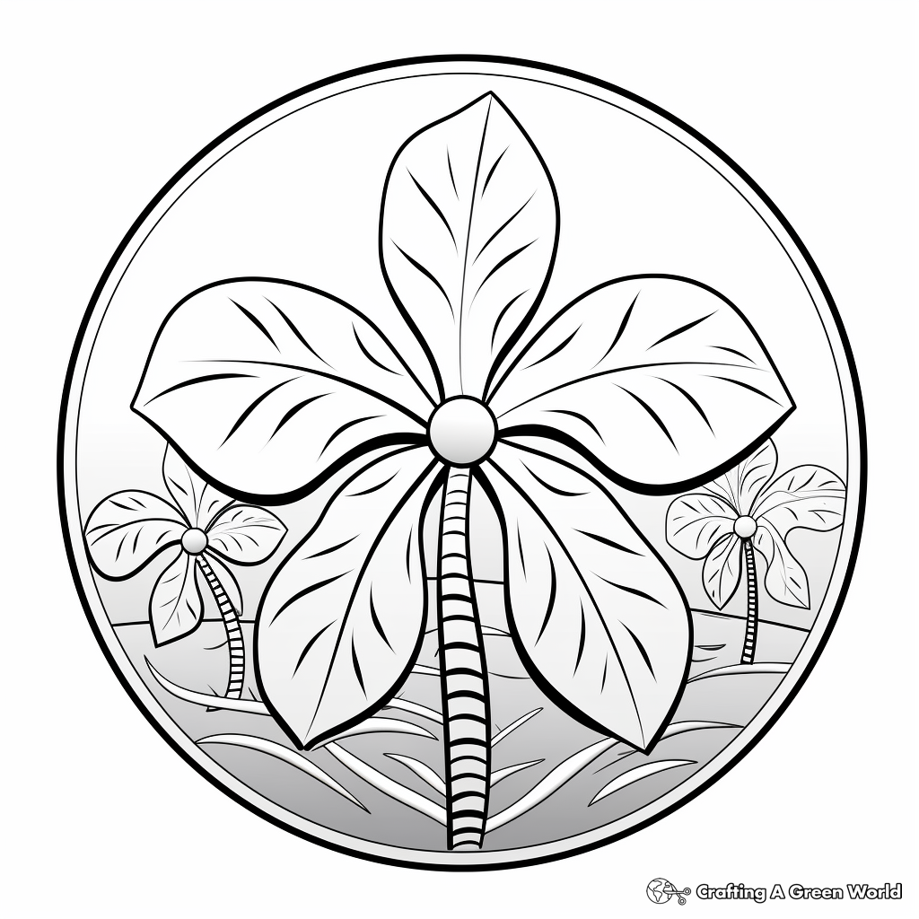 Sand dollar coloring pages