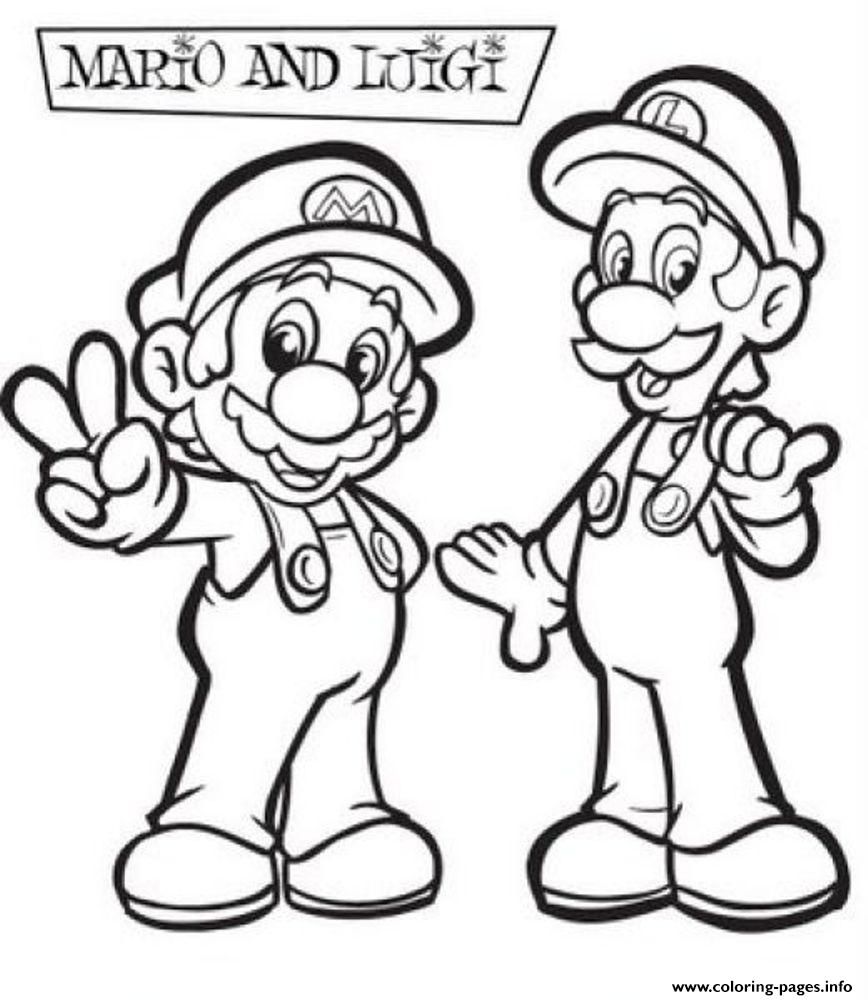 Free print mario and luigi coloring pages download free print mario and luigi coloring pages png images free cliparts on clipart library