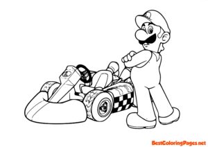 Mario coloring pages