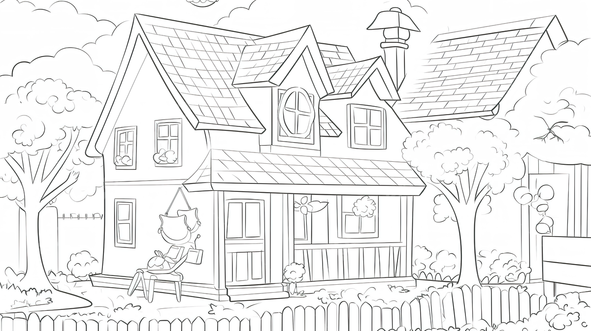 Adult coloring pages printable unique kids house coloring page new best coloring sheets background preschool colouring picture preschool child background image and wallpaper for free download