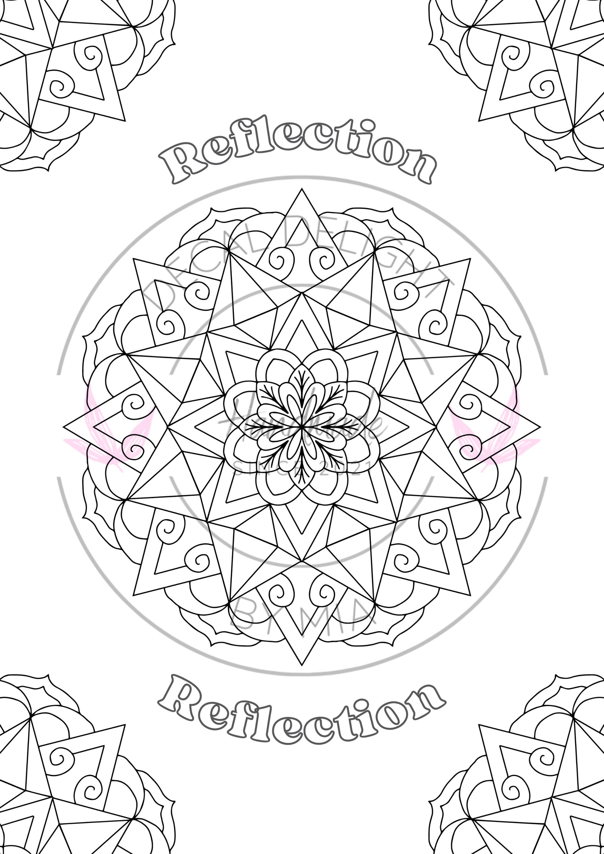 Printable mandala colouring pack pdf â