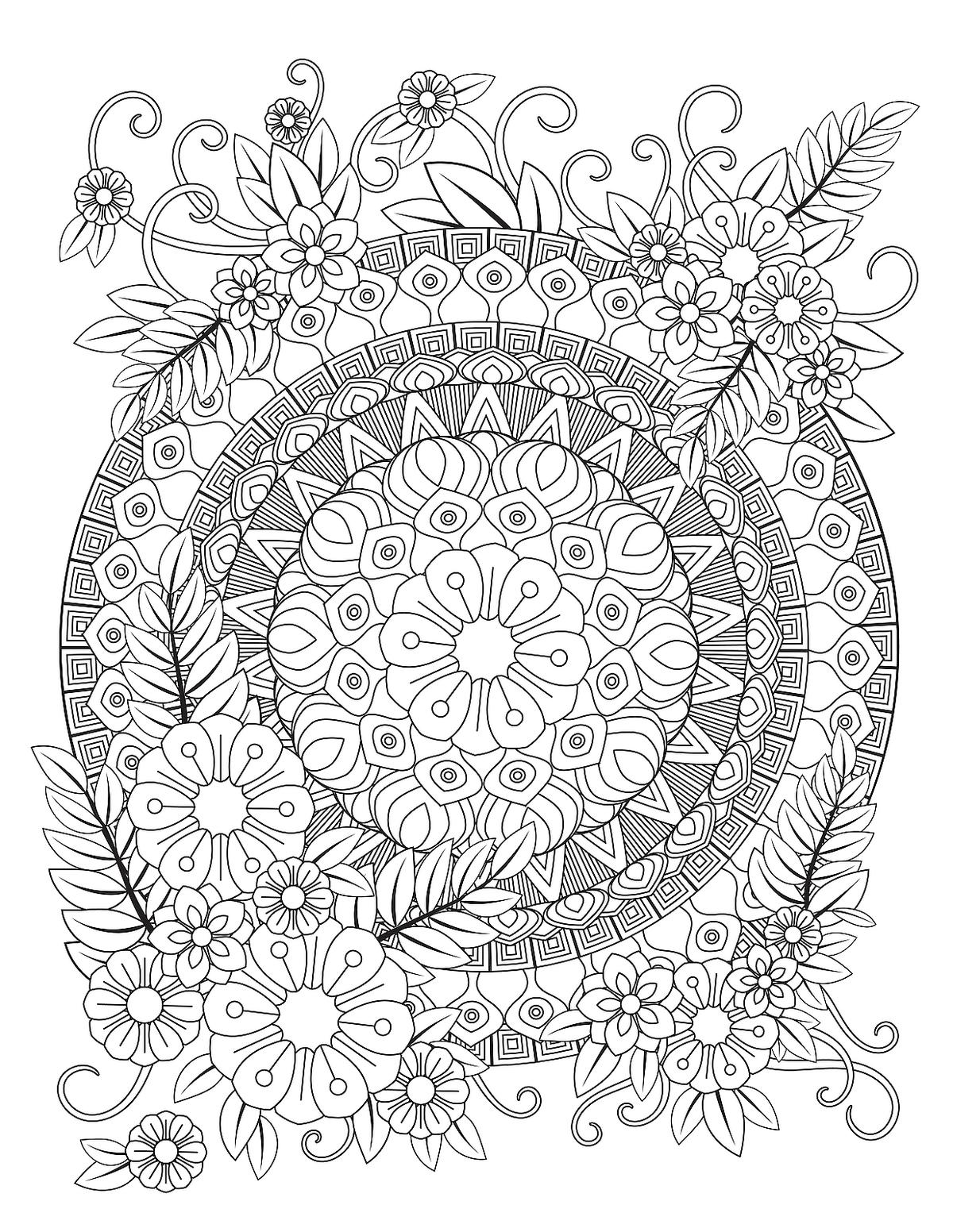 Mandala coloring pages free printable coloring pages of mandalas for adults kids printables mom