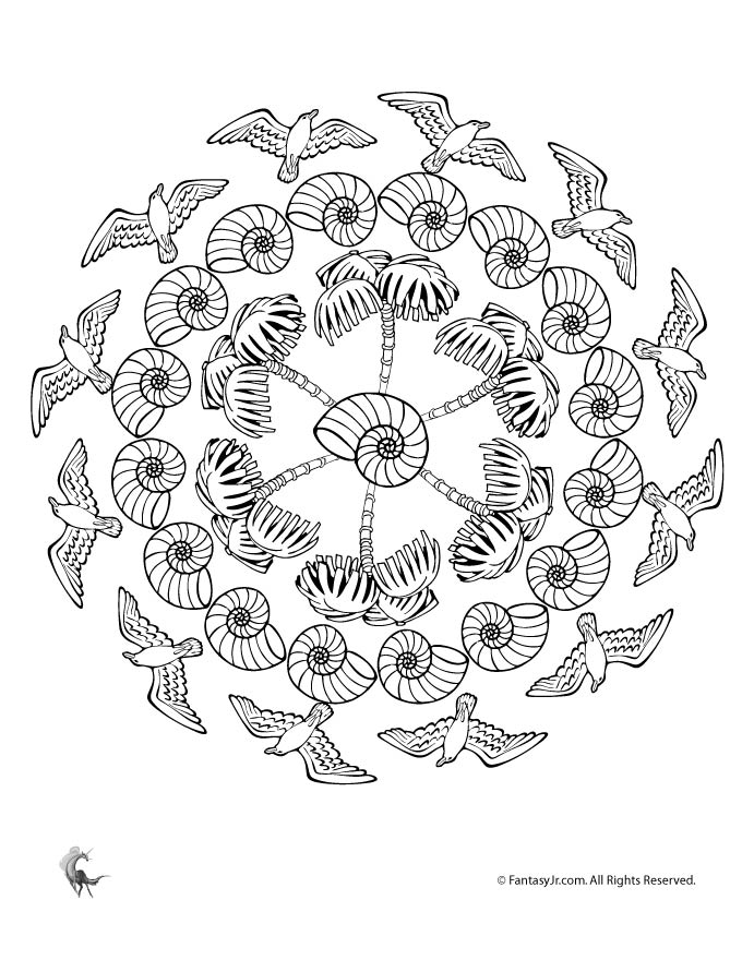 Summer mandalas