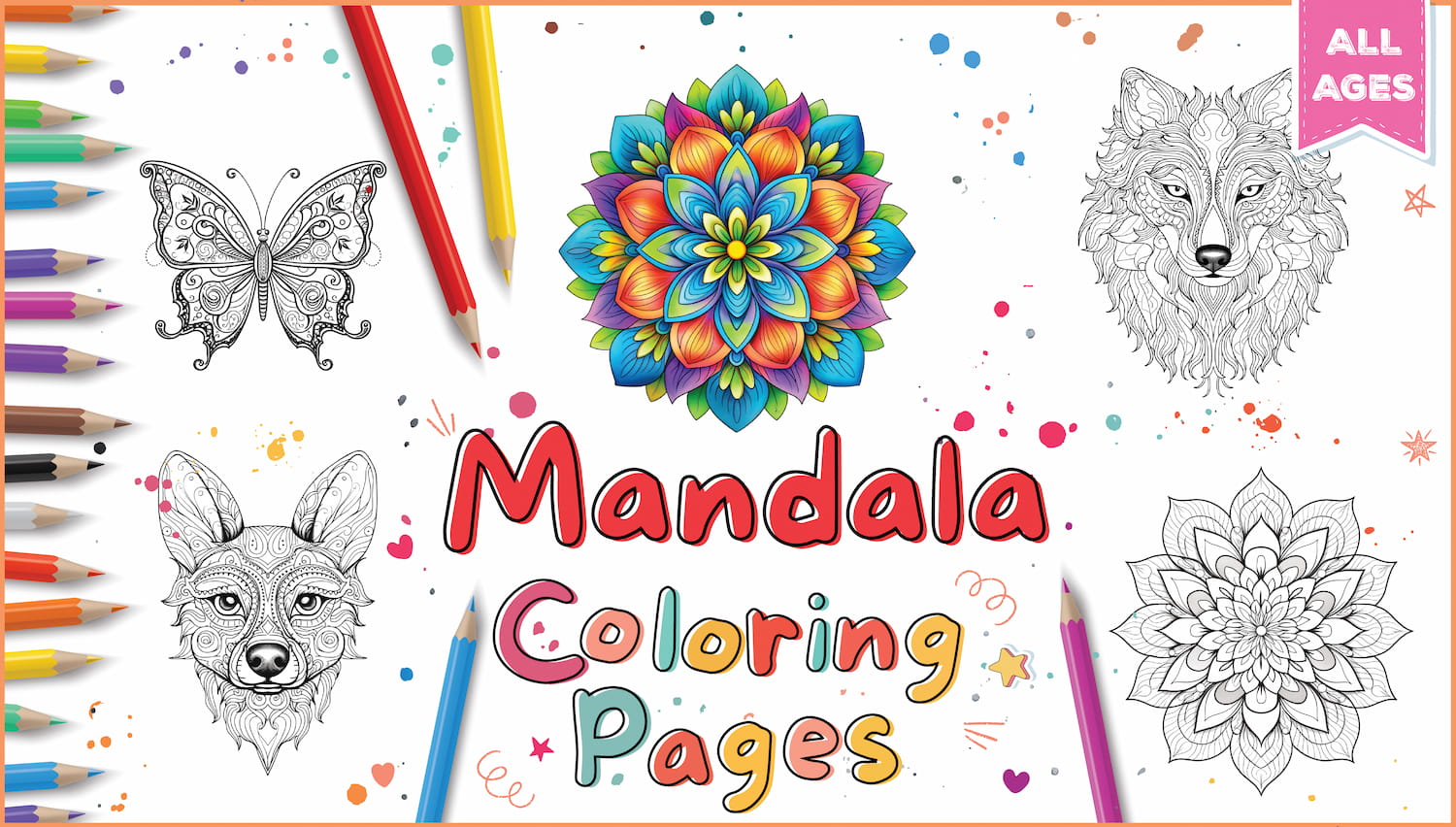 Mandala coloring pages