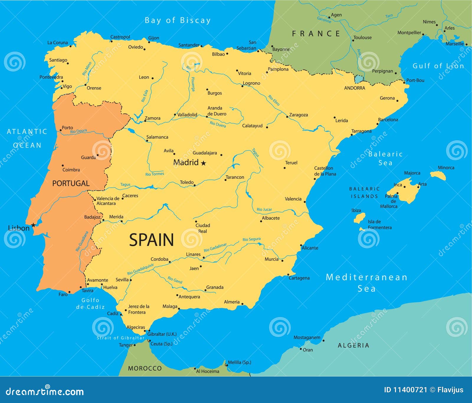 Spain map outline stock illustrations â spain map outline stock illustrations vectors clipart