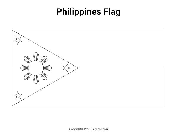 Free printable philippines flag coloring page download it at httpsflaglanecoloring