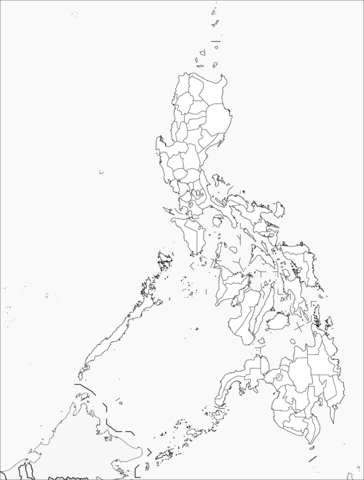 Philippines map coloring page free printable coloring pages
