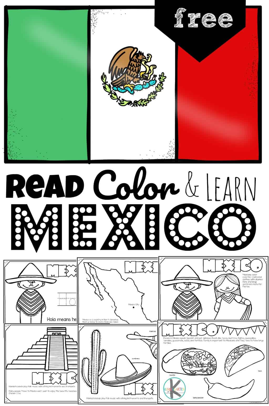 Free free printable mexico coloring pages