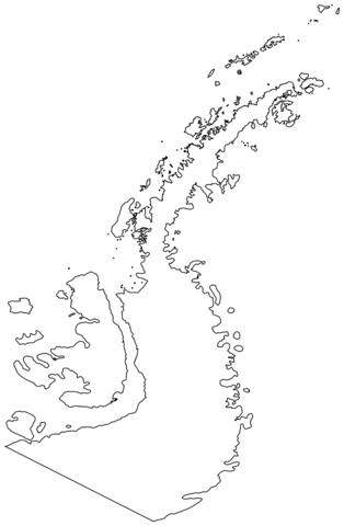 Outline map of antarctic peninsula coloring page free printable coloring pages