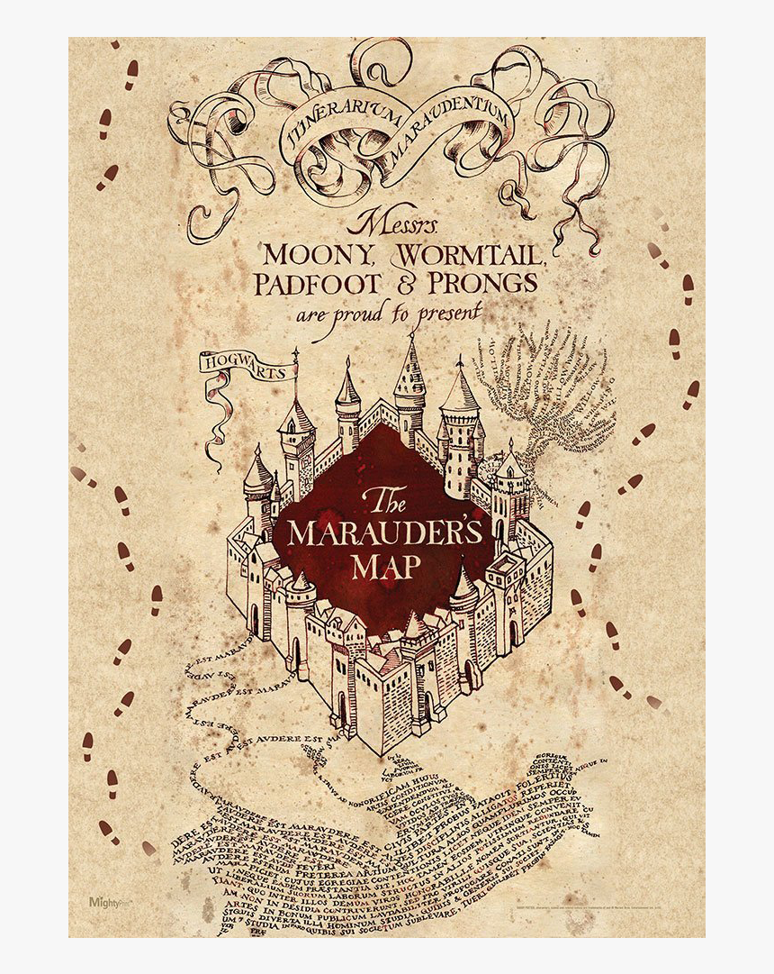 Download Free 100 + printable marauders map