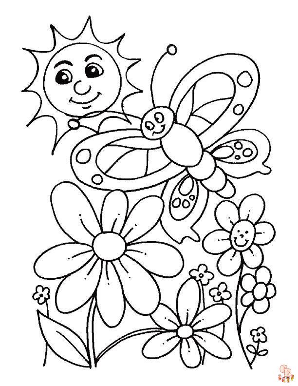 The best march coloring pages for kids