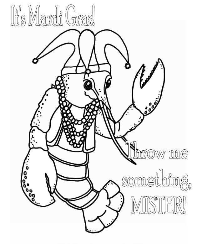 Free mardi gras coloring pages printable pdf