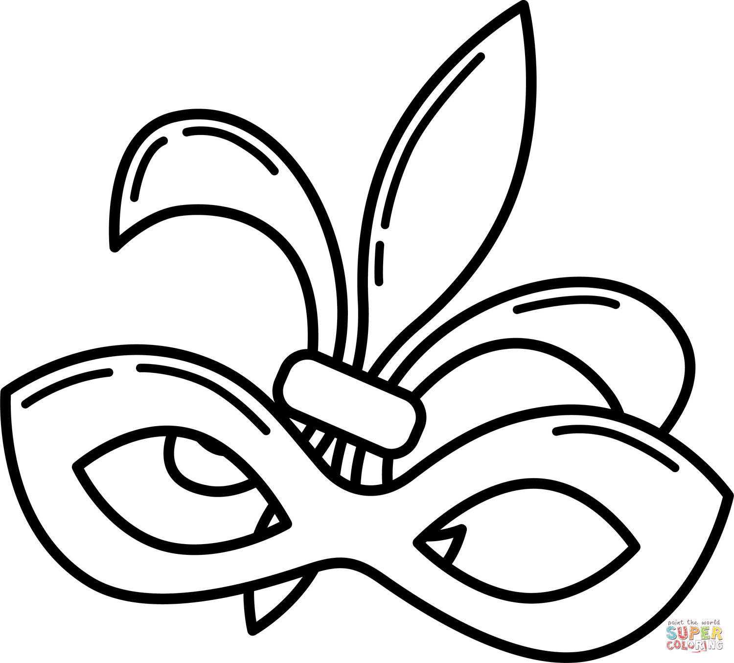 Mardi gras coloring page free printable coloring pages