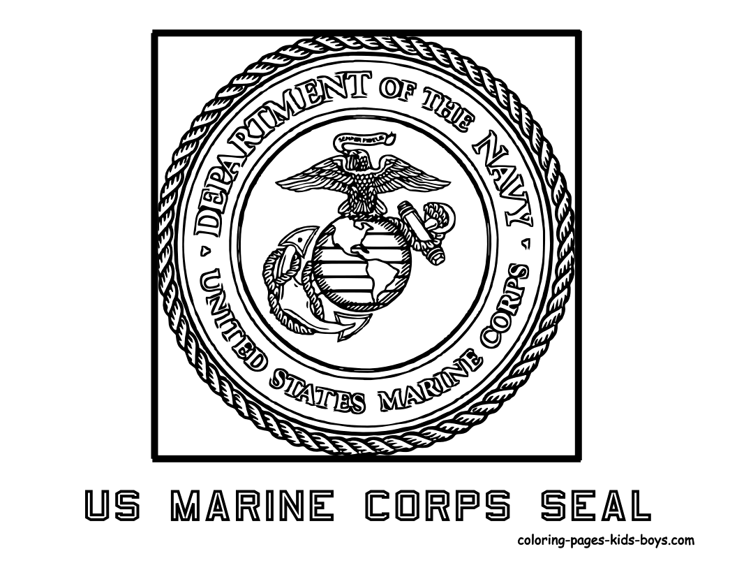 Us marine corp seal coloring page flag coloring pages coloring pages coloring book pages