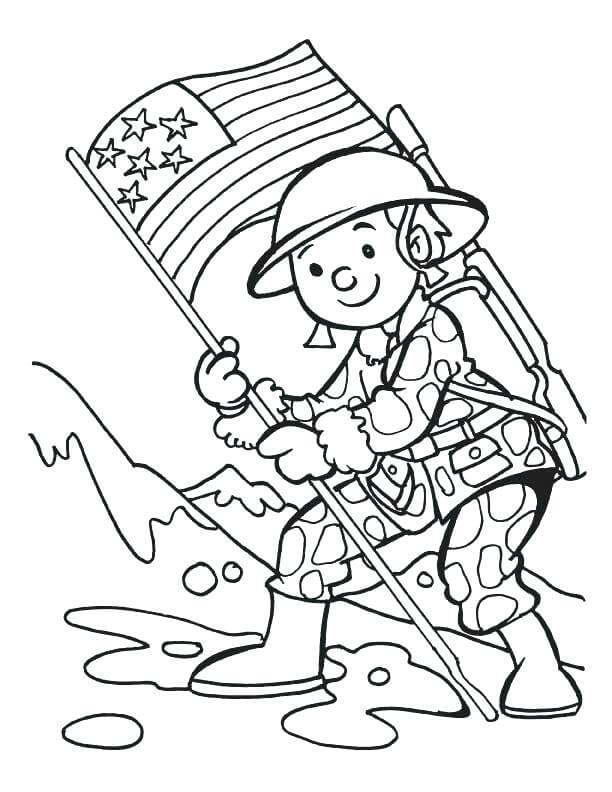 Free printable memorial day coloring pages