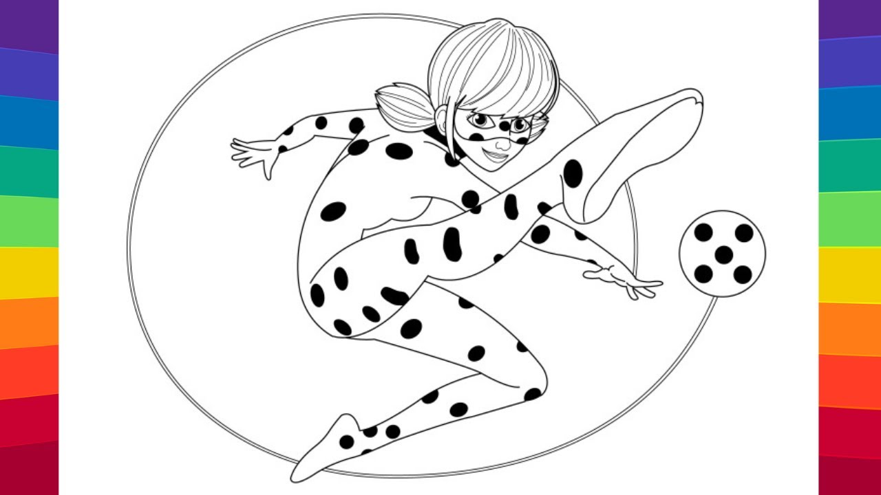 Miraculous ladybug cat noir coloring book printable miraculous ladybug coloring pages