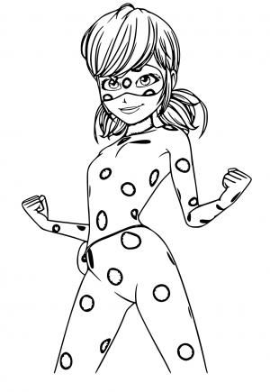 Free printable miraculous ladybug coloring pages for adults and kids