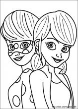 Miraculous ladybug coloring pages on coloring