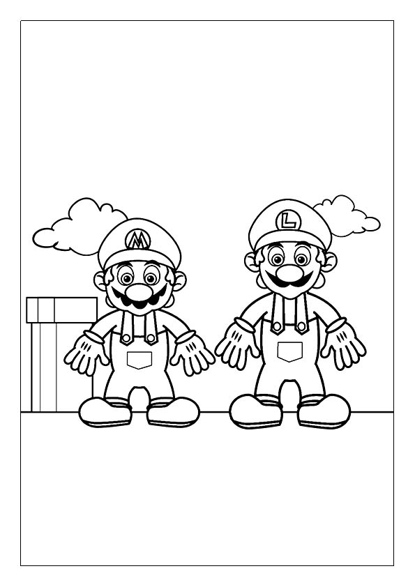 Super mario coloring pages free printable coloring sheets for kids