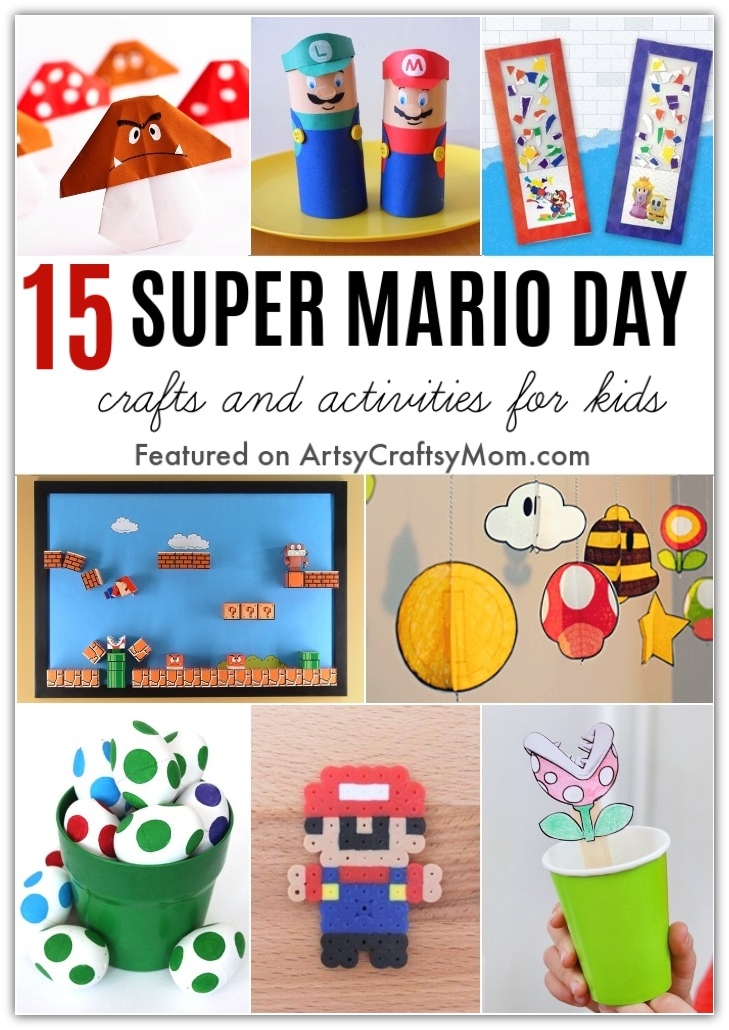 Fun super mario crafts and activities