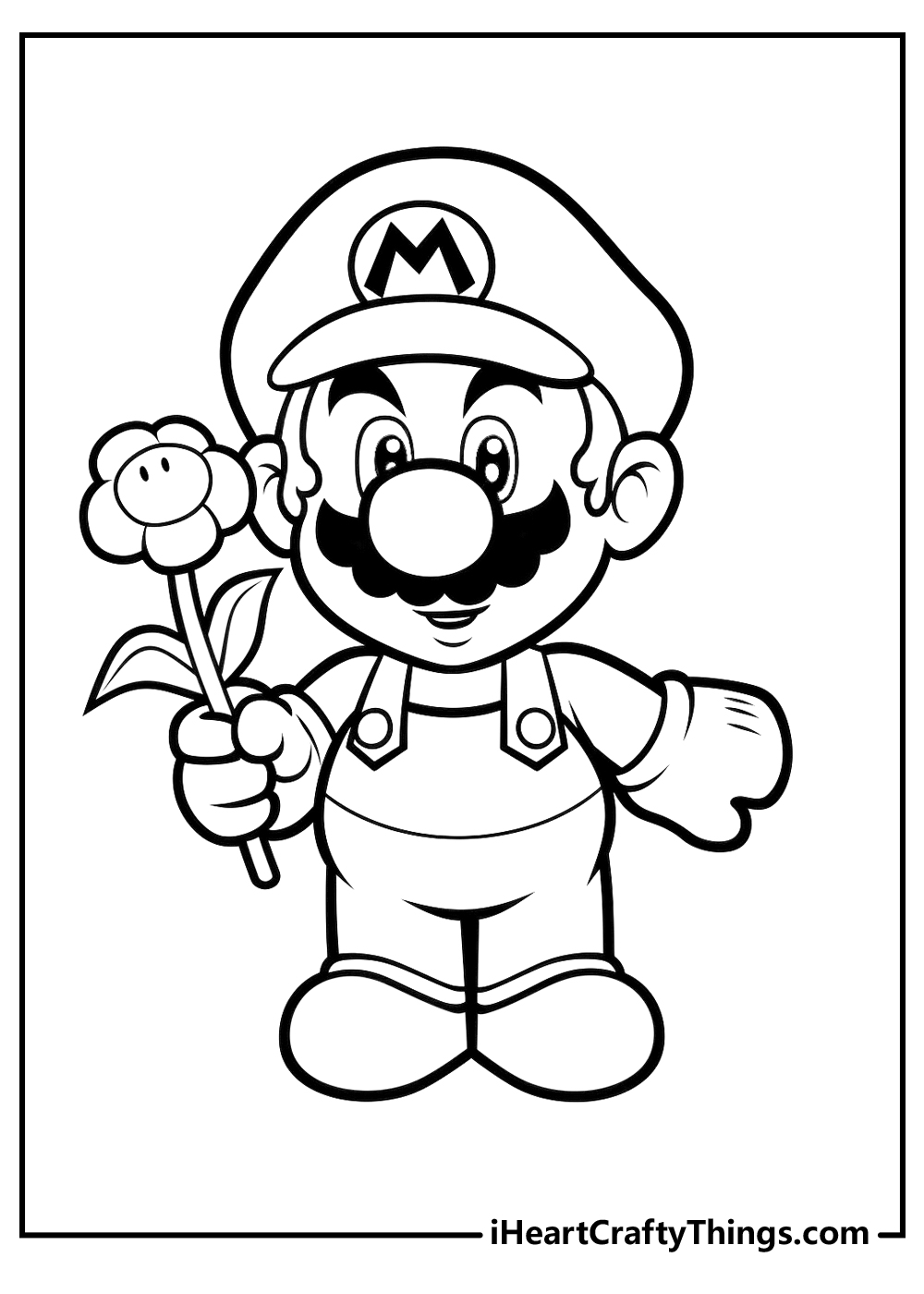 Super mario bros coloring pages free printables