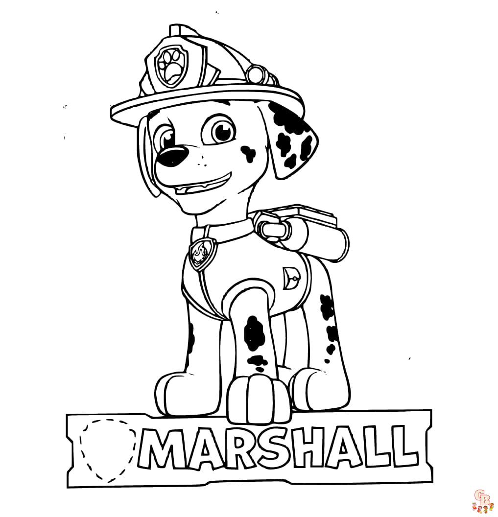 Discover the best free paw patrol coloring pages printable