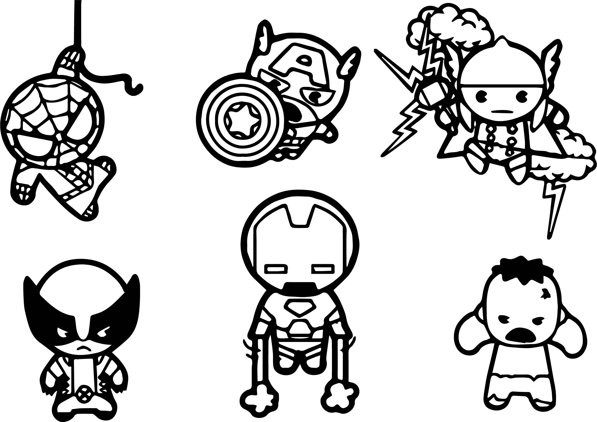 Avengers coloring pages