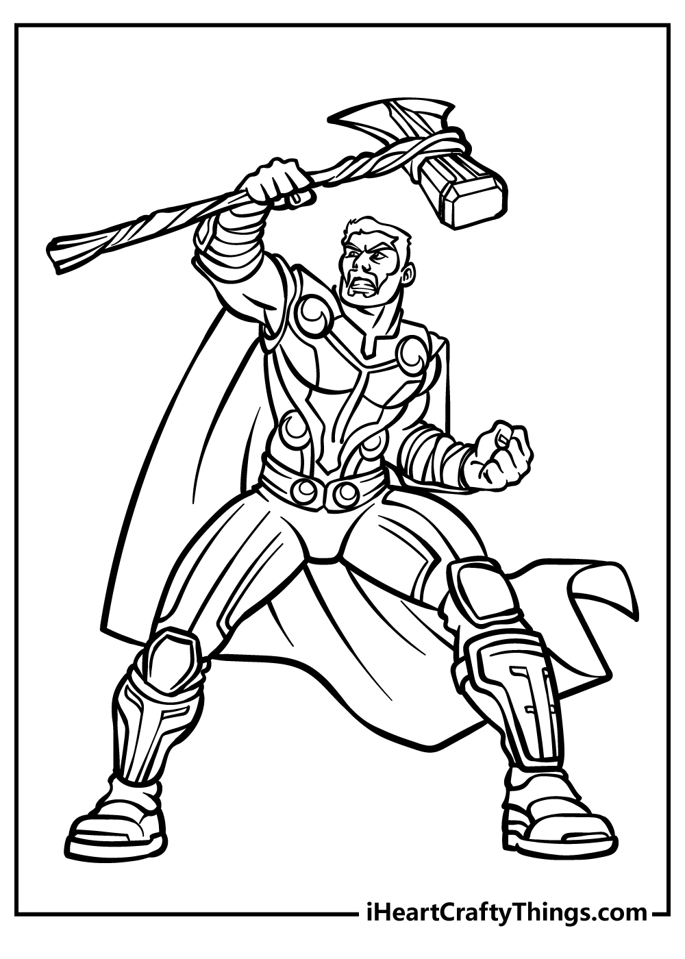 Avengers coloring pages free printables