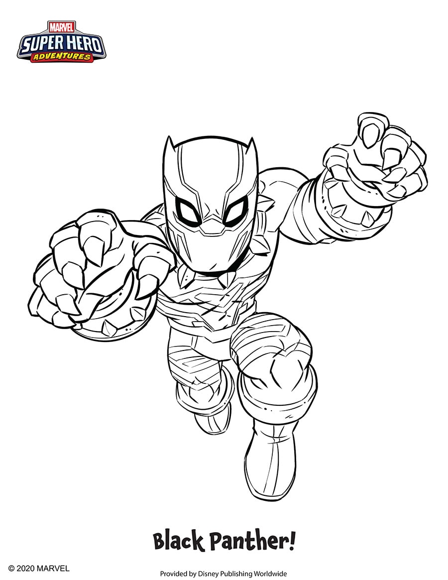 Coloring fun with marvel super hero adventures parks blog