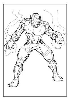 Printable marvel coloring pages collection explore superheroes world