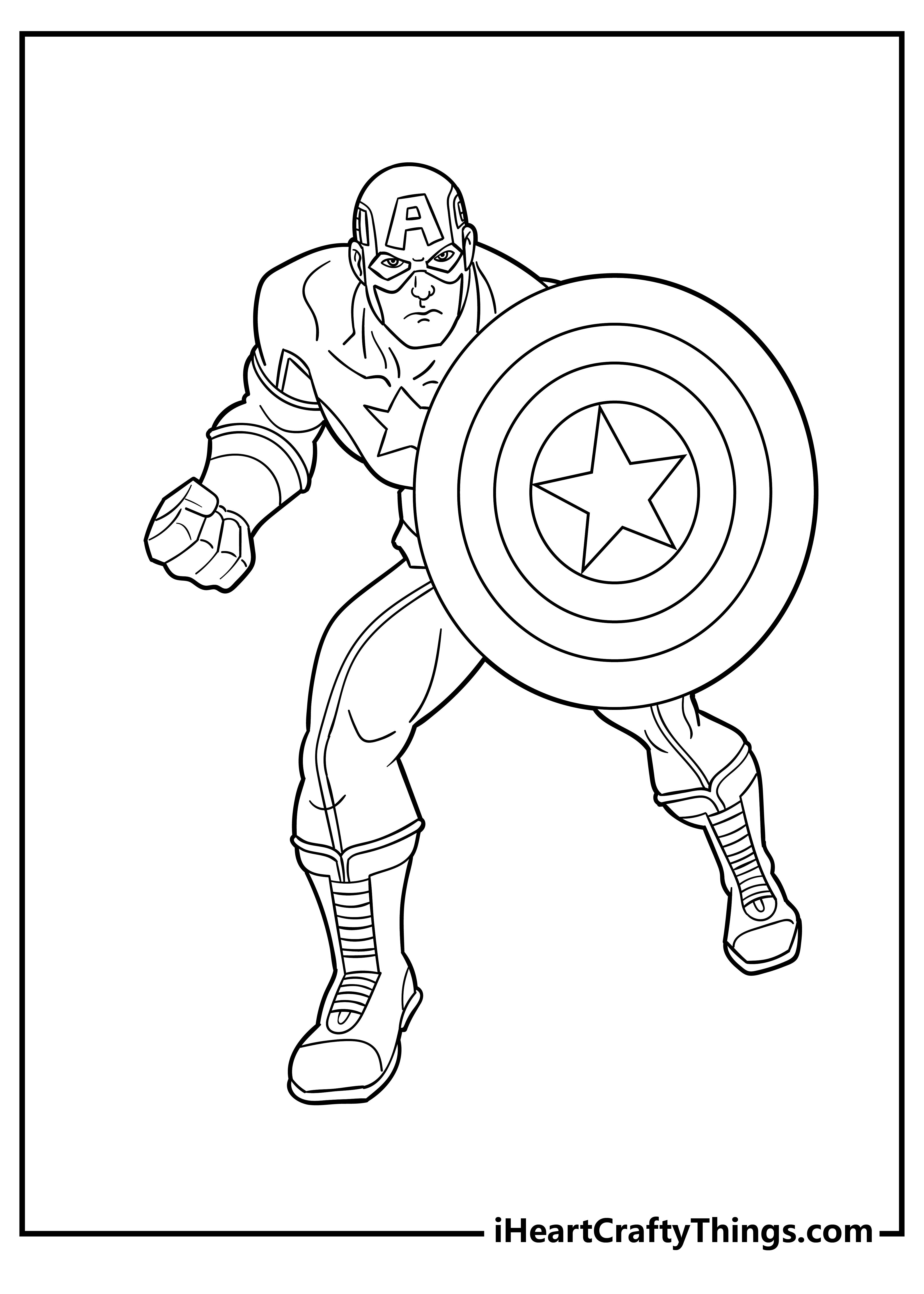 Avengers coloring pages free printables