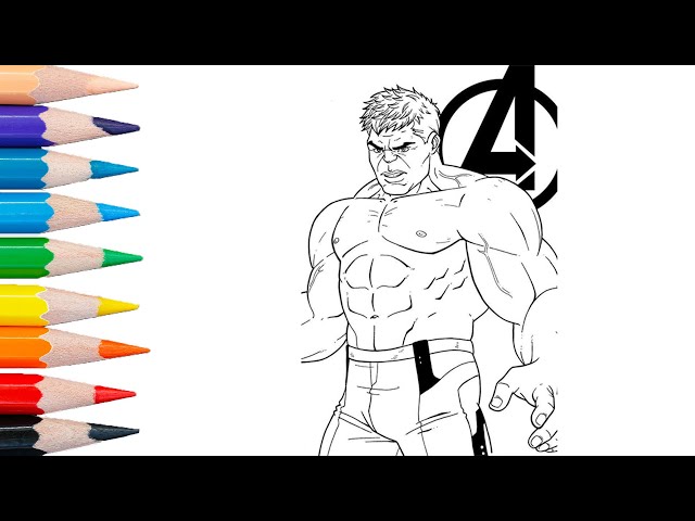 The hulk coloring pages avengers coloring page superheros coloring page superheroes