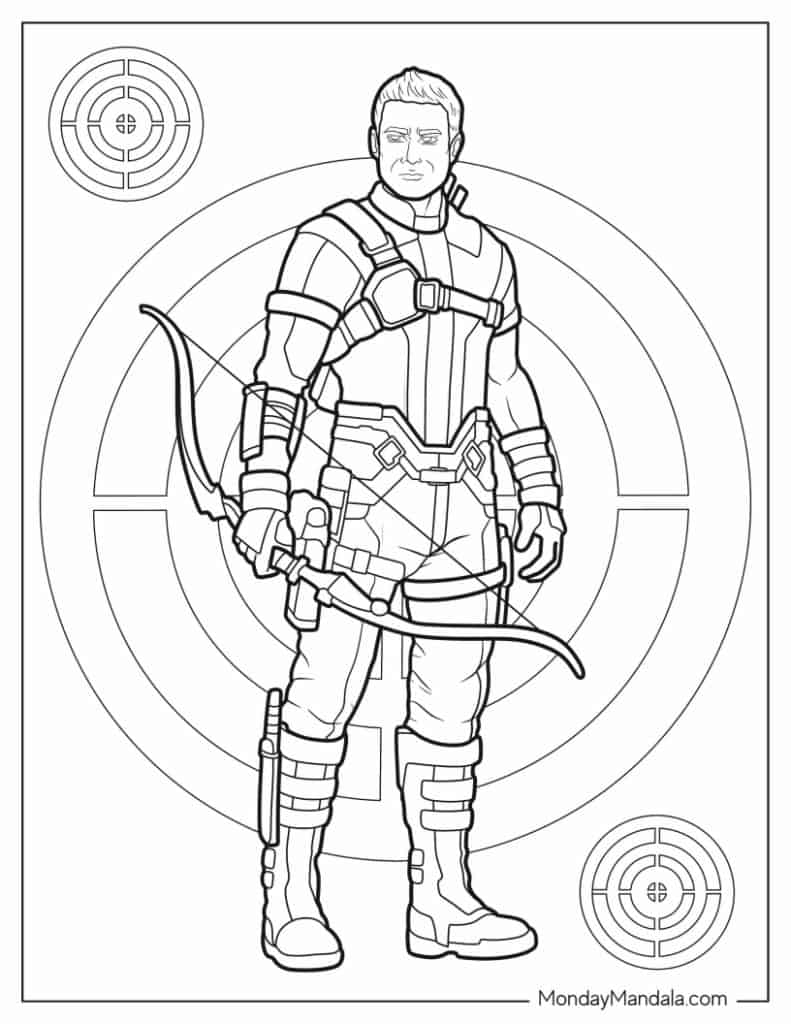 Marvel avengers coloring pages free pdf printables