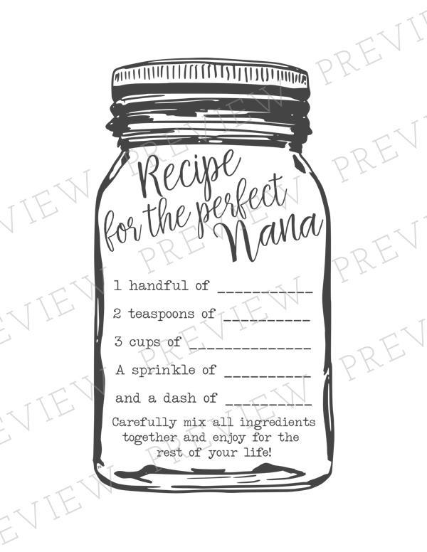 Recipe for the perfect mom