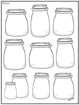 Mason jar sketchbook prompts by kerry daley tpt