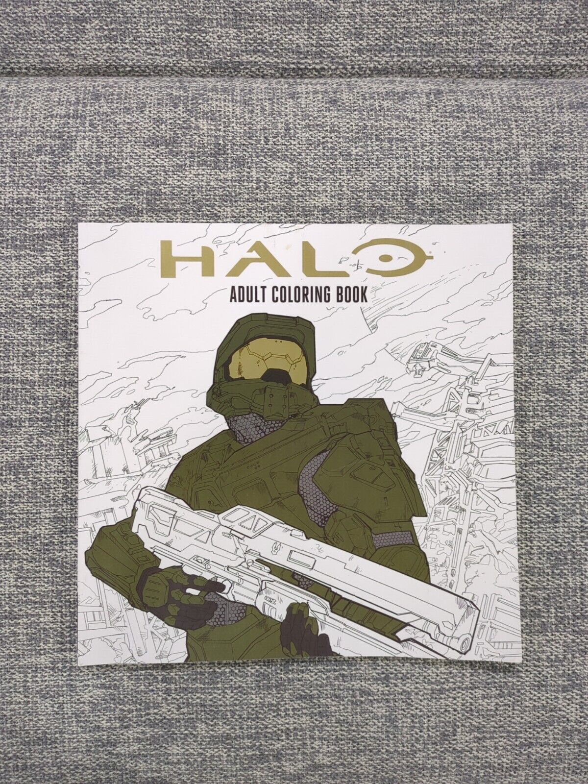 Halo colouring book by microsoft trade paperback for sale online