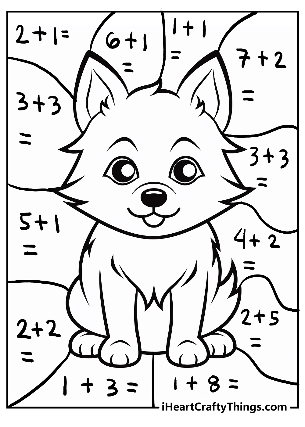 Printable math coloring pages updated