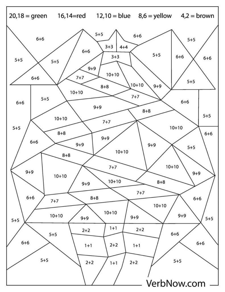 Free math coloring pages book for download printable pdf