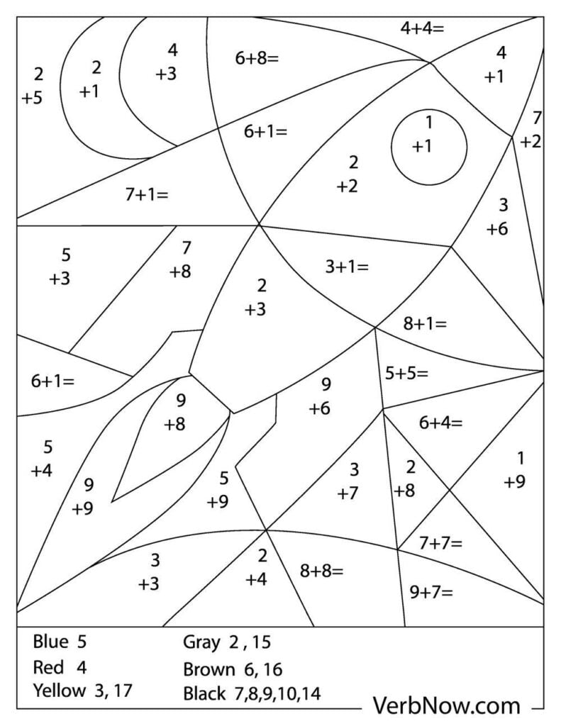 Free math coloring pages book for download printable pdf