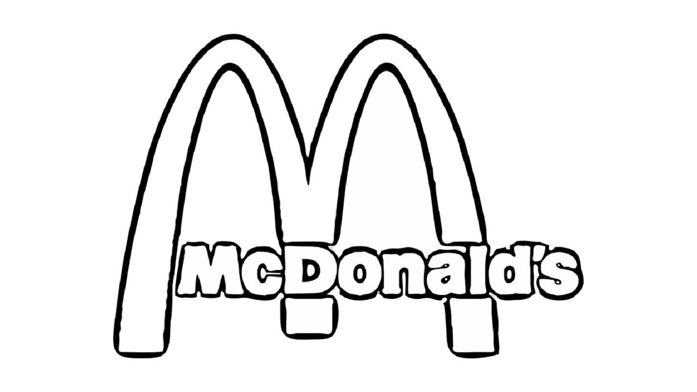 Mcdonalds coloring pages free download educative printable mcdonalds logo printable coloring pages coloring pages