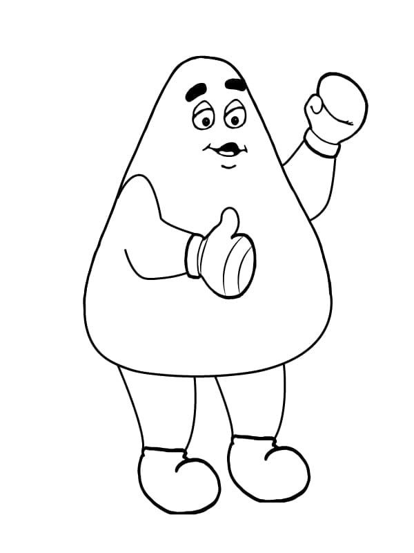 Grimace coloring pages printable for free download